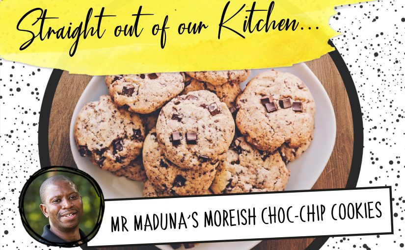 Recipe: Mr Maduna’s Moreish Choc-Chip Cookies